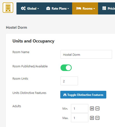 Vik Booking hostel configuration private room Vik Booking hostel configuration dorms