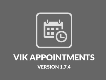 VikAppointments 1.7.4