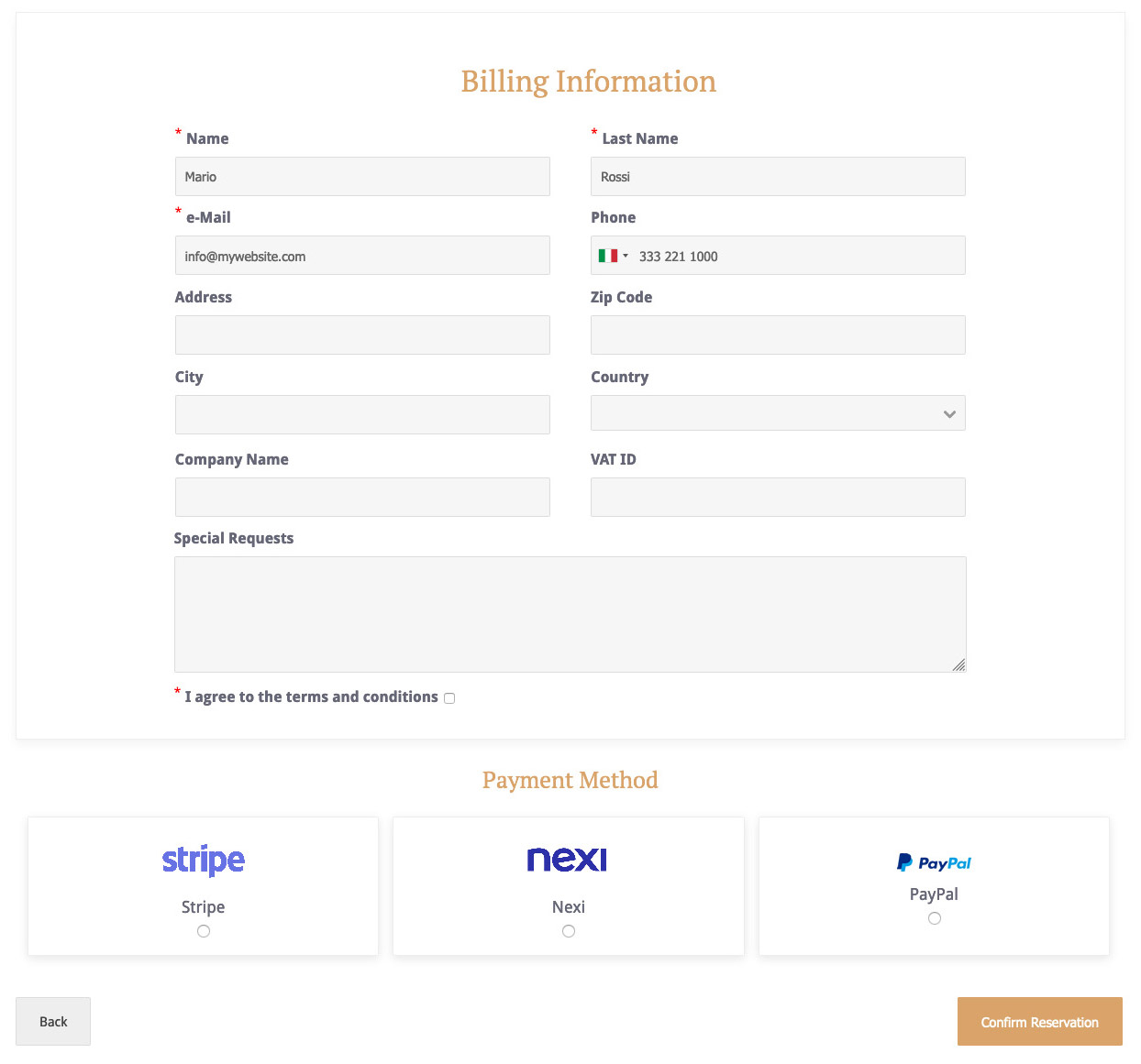 Joomla Hotel Vik Booking Payment Methods Joomla Hotel Vik Booking Payment Methods