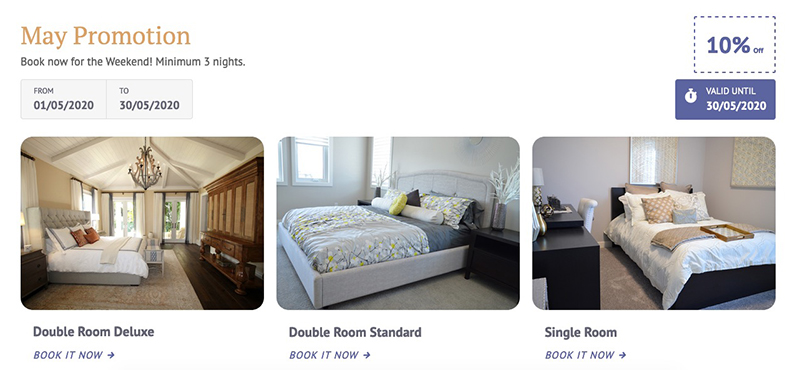Promotions and Special Price on Vik Booking Promotions and Special Price on Vik Booking