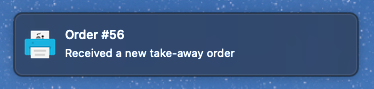 macOS - Notification