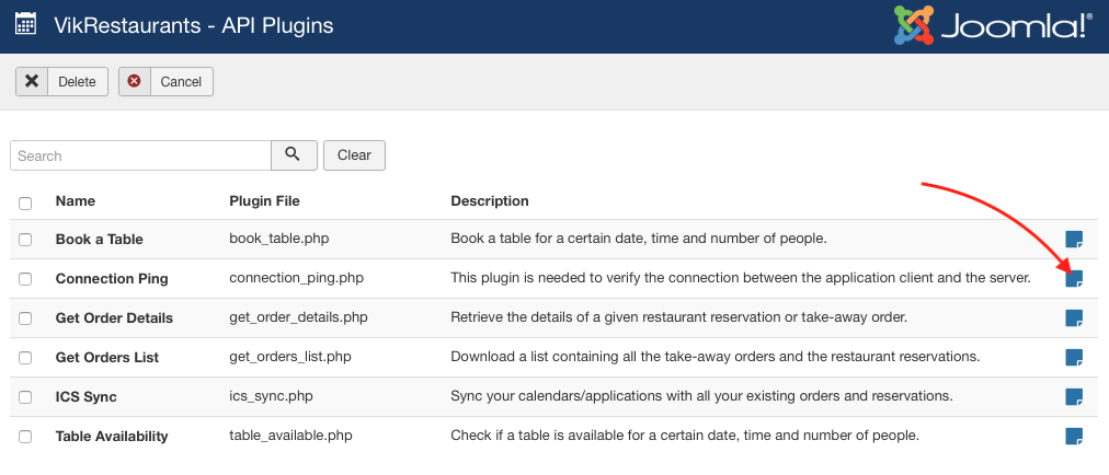 Setup - API Plugins