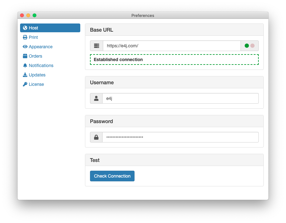 Setup - VRE Print - Host