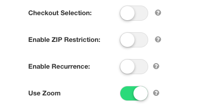Service - Zoom Activation