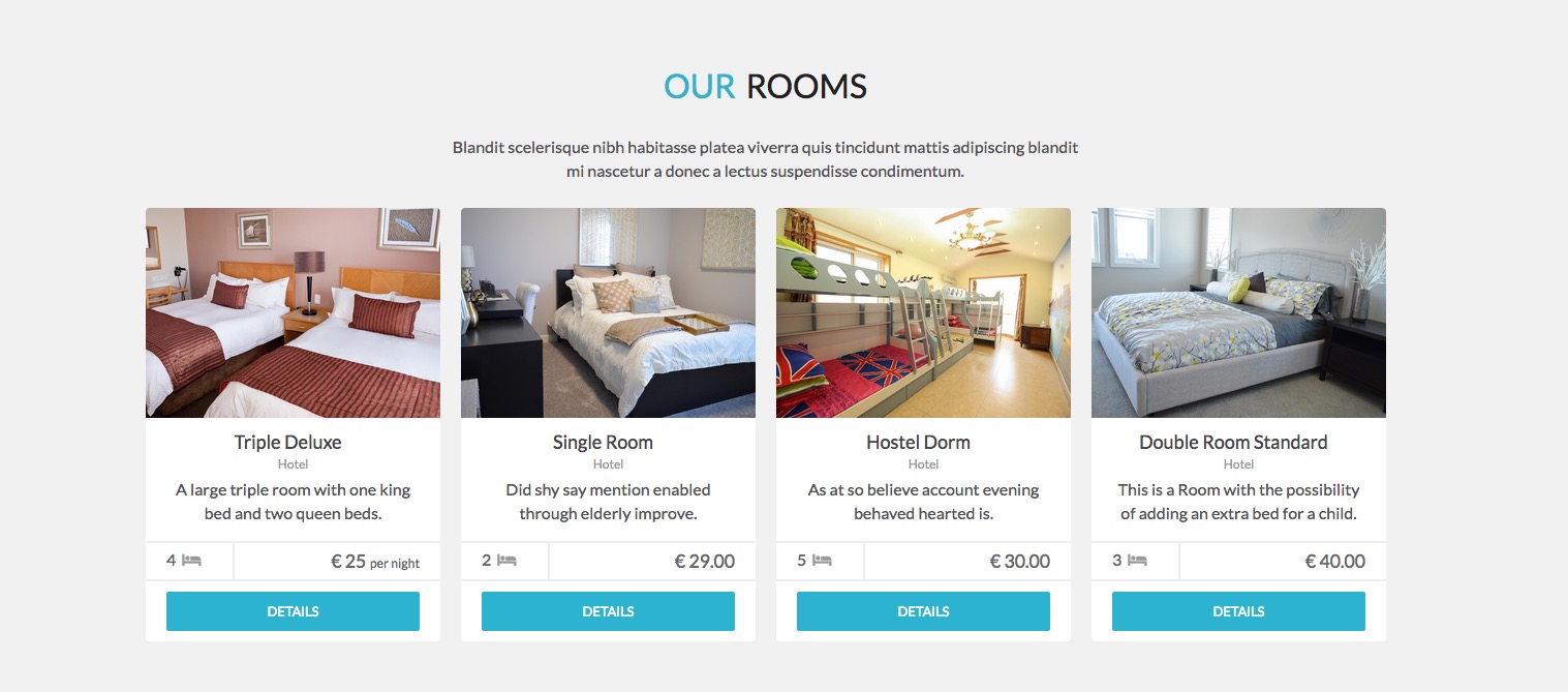 Vik Booking - module Rooms